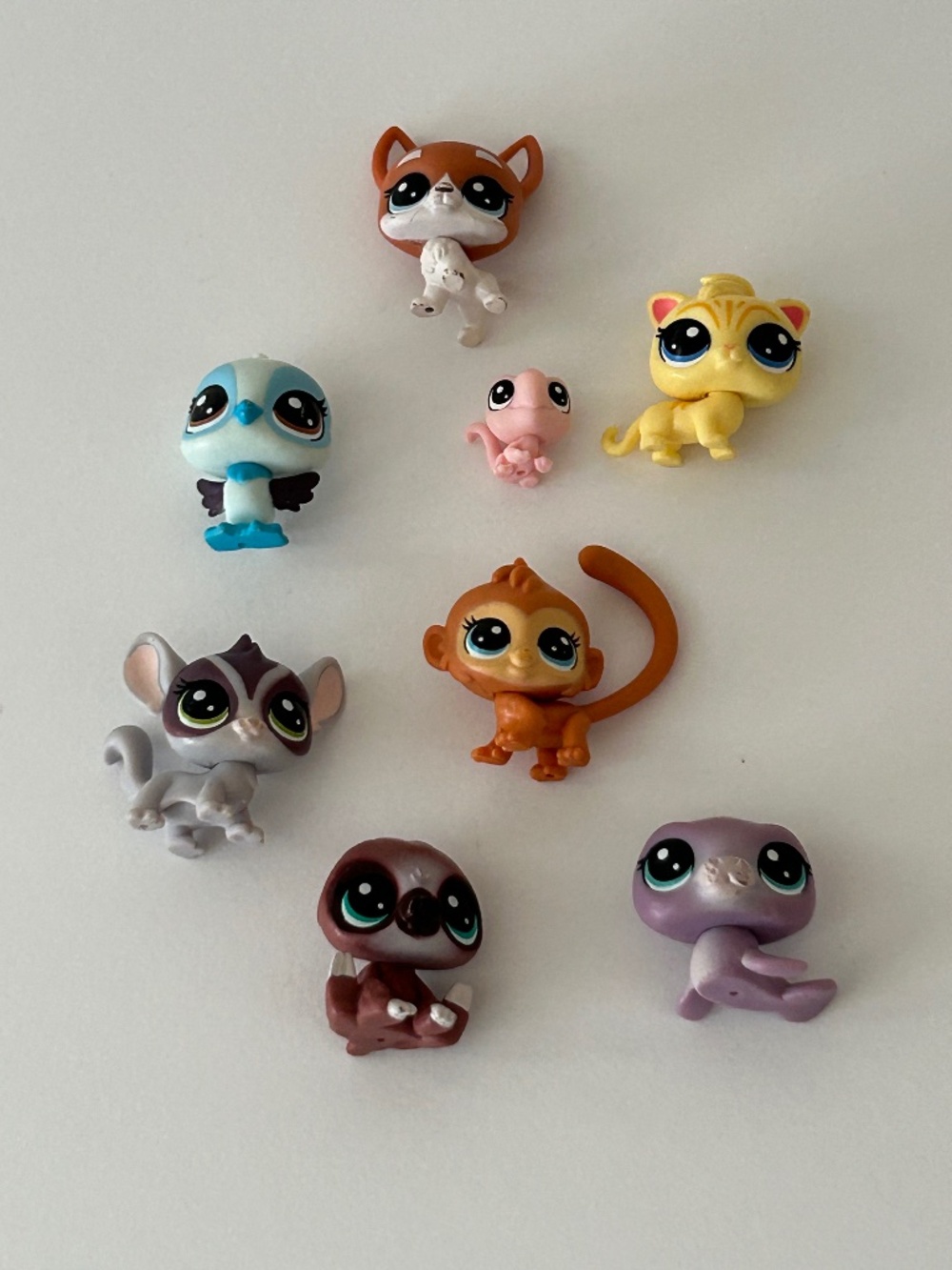 Littlest Pet Shop Mischief Pals Set of 8 (D2)